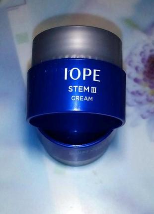 Iope stem iii cream 5 мл антивозрастной крем2 фото