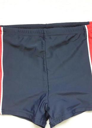 Суперовые плавательные шорты-плавки с контрастными вставками chicca