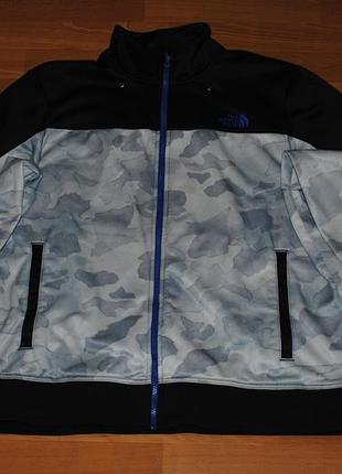 The north face камуфляжна куртка кофта tnf