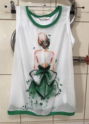 Нереально красивая футболка маечка кофта блузка