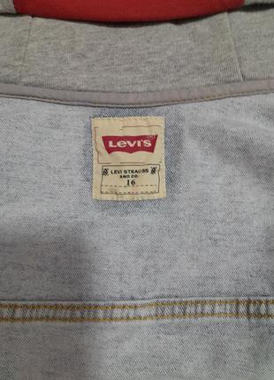 Джинсовий піджак levi's6 фото