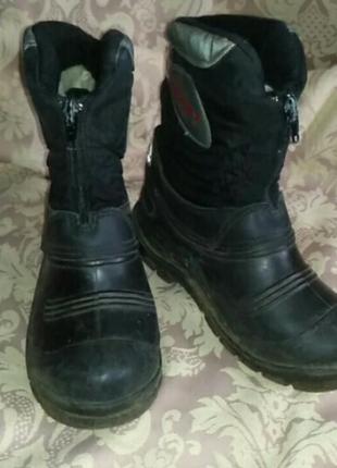 Сапоги непромокаемые теплые р.29-30
