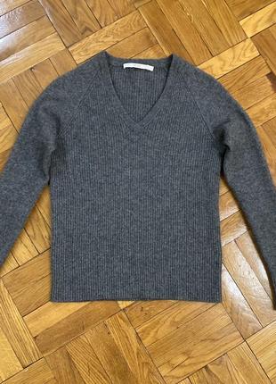 Серо-графитовый пуловер, свитер, кофта  bgn5 фото