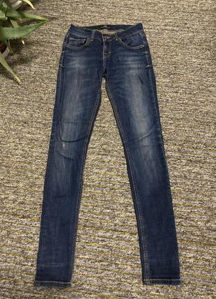 Темні завужені довгі джинси ltb оригінал низька посадка s m 27 розмір