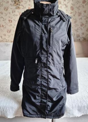 Женская  черная парка куртка пальто cmp всесезон1 фото