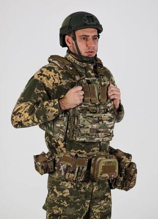 Плитоноска/броньожилет plate carrier&nbsp;cordura 1000 yakeda vt-6094a/5.11/helikon/idogear/emerson/8fields9 фото