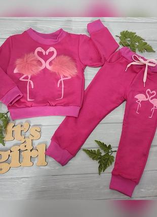 Костюм фламінго в трьох кольорах