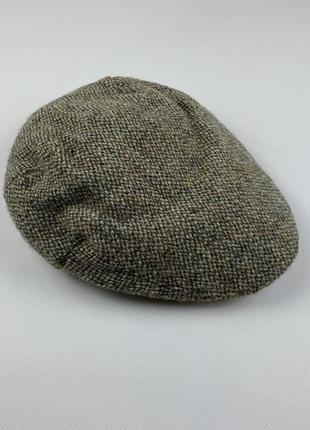 Вовняна жиганка кашкет harris tweed