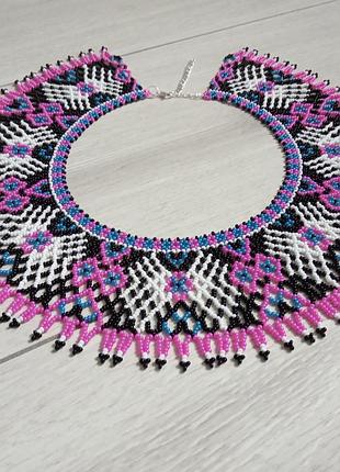 Силянка яскрава, рожево- синя 5