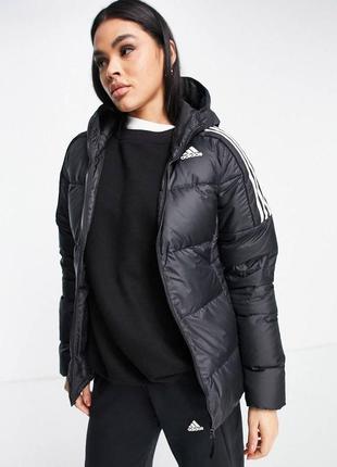 Женская пуховая куртка adidas оригинал из свежих коллекций