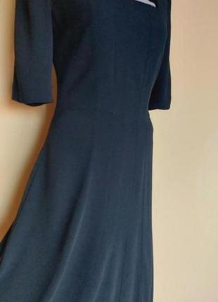 Чорна сукня ,плаття ,міді ,nice things by paloma5 фото