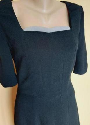Чорна сукня ,плаття ,міді ,nice things by paloma4 фото