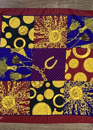 Шарф шаль хустка celine x chanel ® women's