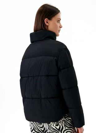 Дуті курточки пуффери в кольорах оверсайс розмір m l xl в стилі zara3 фото