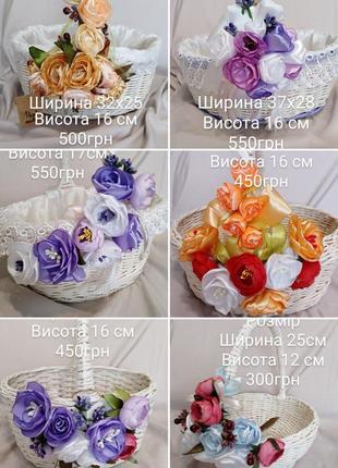 Великодні кошики з декором.