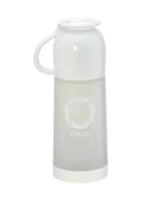 Пластикова пляшка для води, холодного чаю crystal 500 мл білий
