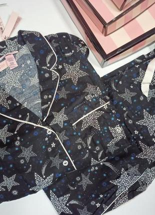 Фланелева піжама, домашній комплект victoria's secret вікторія сікрет8 фото