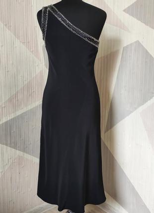 Сукня, плаття міді bdl, зі штучного шовку, р 8(42), більшоміре2 фото
