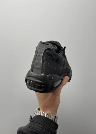 Мужские кроссовки nike air max 95 ‘black’ топ качества 🔝🔥7 фото