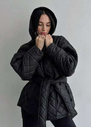 Стильна демісезонна куртка oversize9 фото