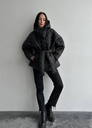 Стильна демісезонна куртка oversize5 фото