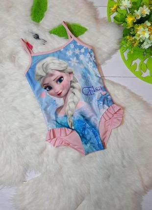 Купальник фроузен frozen  ельза на 4годика