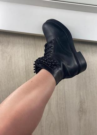 Боти черевики шкіра