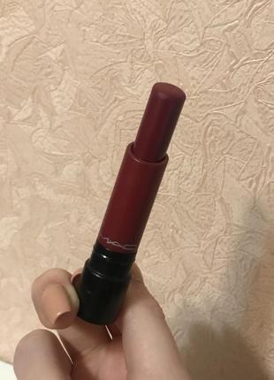 Помада mac - marsala