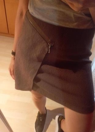 Юбка мины капучино. 4