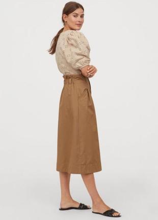 Блуза блузка прошва ✨h&m✨ с объемными рукавами