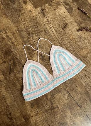 B’язаний топ гачком, ручна робота