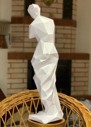 Наборы для создания 3д фигур оригами паперкрафт бумажная модель papercraft венера статуя4 фото