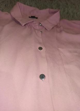 Шифонова жіноча блуза рожевого кольору lwie3 фото