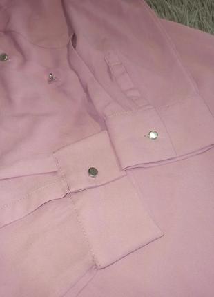 Шифонова жіноча блуза рожевого кольору lwie4 фото
