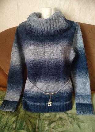 Шикарный теплый свитер1 фото