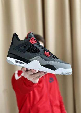 Кросівки nike jordan 4 retro fear pack