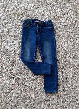 Утеплені джинси h&m 110 розміру.