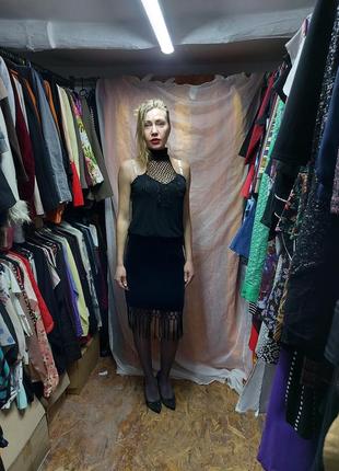 Велюровая юбка