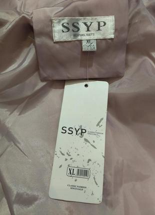 Гарна зимова куртка ssyp, ніжно-рожевого кольору, на р. 42-44, заміри на фото6 фото