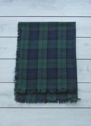 Шарф хустинка в клітинку