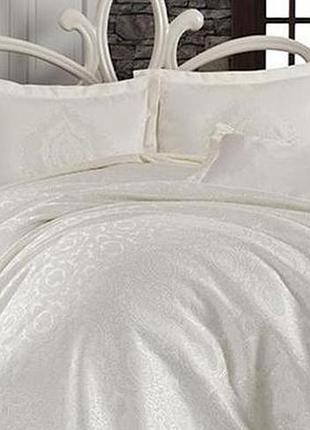 Простирадло 240*260 в наборі з наволочками first choice sonil pique frida krem