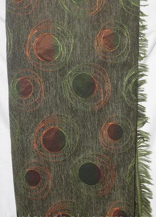 Турин гобеленовое покрывало (дивандек) зеленого цвета