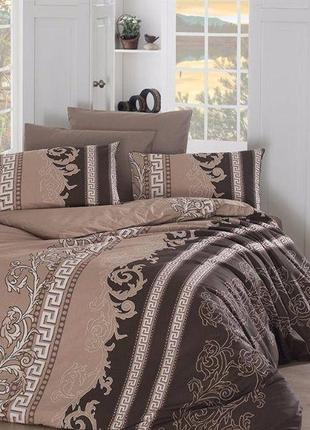 Комплект постільної білизни first choice ranforce "wals kahve" r 131