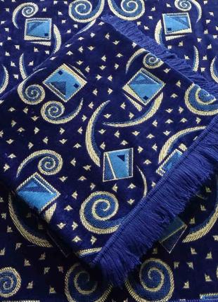 Покрывало из гобелена 145*200 космос цвет синий