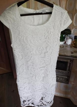 Плаття шампань 38р 2