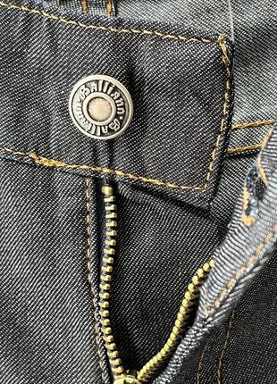 John galliano jeans denim made in italy джинсы деним брюки индиго оригинал люкс5 фото