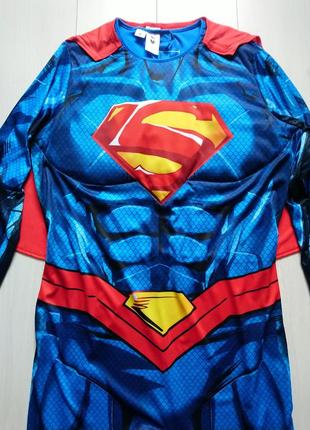 Карнавальний костюм супермен superman l розмір7 фото