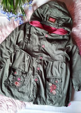 Курточка на флісі/тепла куртка на дівчинку