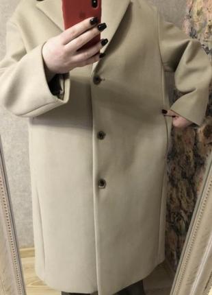 Правильное новое крутое миди пальто 52-54 р от h&m9 фото