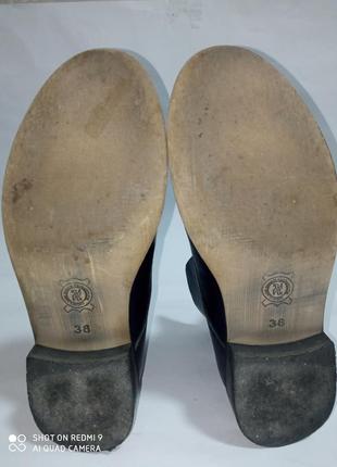 Кожаные ботинки kluchini4 фото